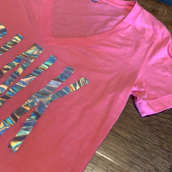 PINK Victoria's Secret Tops - Pink Victoria Secret Shirt